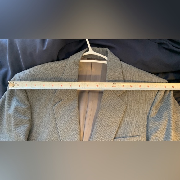 Shetland Clothes grey wool blazer - Picture 4 of 7